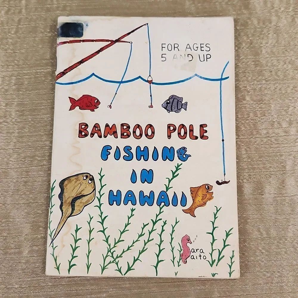 Bamboo Pole Fishing in Hawaii Guide Book 1981